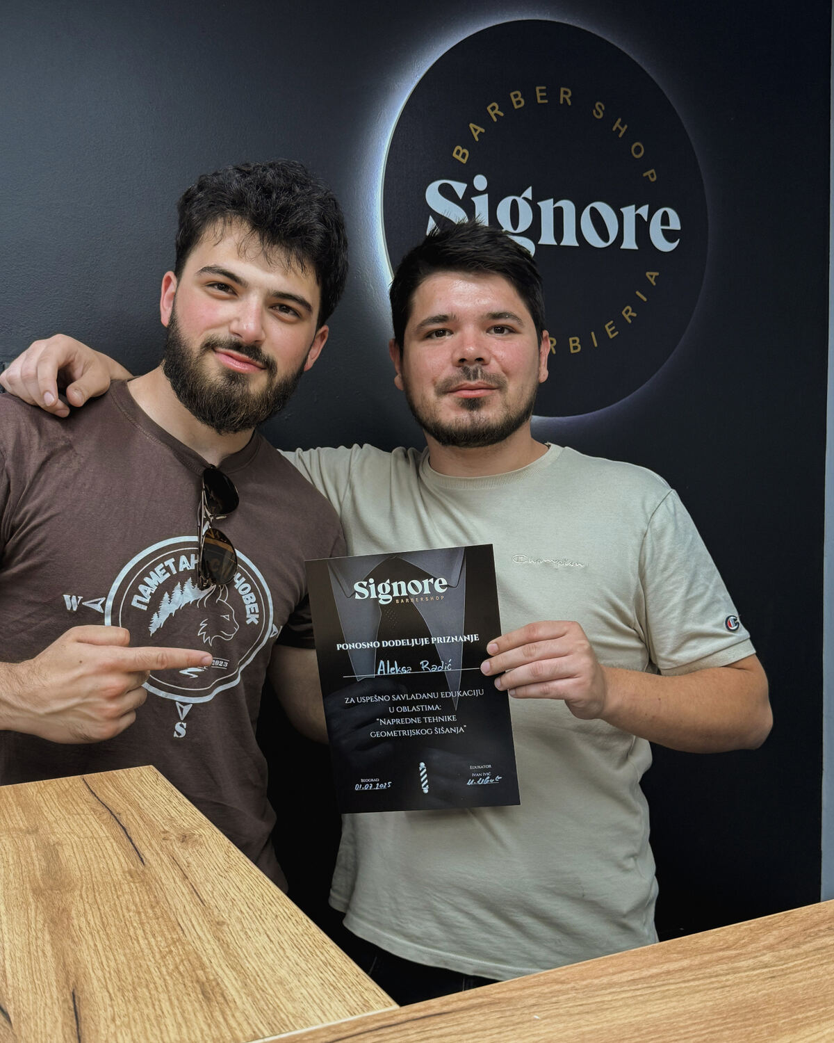 Aleksa Radić — Napredne tehnike geometrijskog šišanja